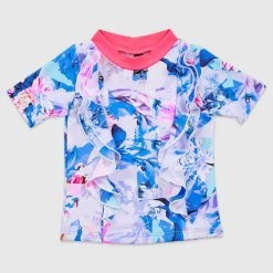 Magnolia Frill Short Sleeve Rash Vest