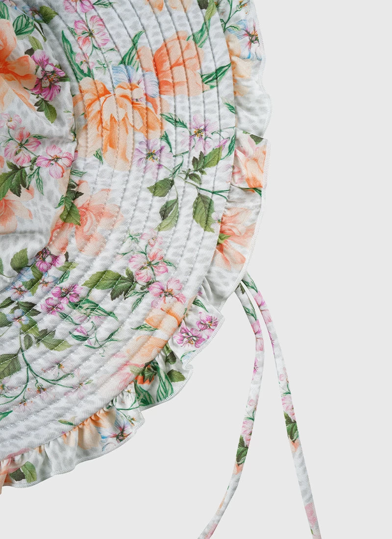 Honeysuckle Lycra Hat - Image 2