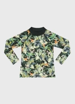 Labyrinth Long Sleeve Rash Vest