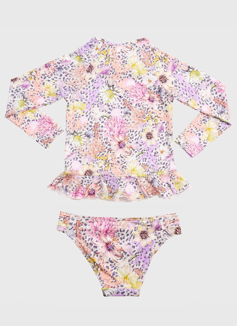 Daisy Long Sleeve Rash Vest Set - Image 2