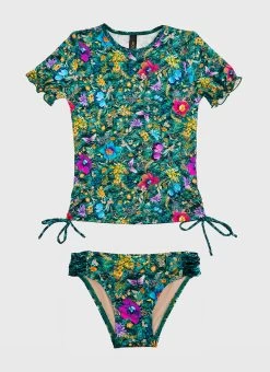 Elm Short Sleeve Rash Vest Set