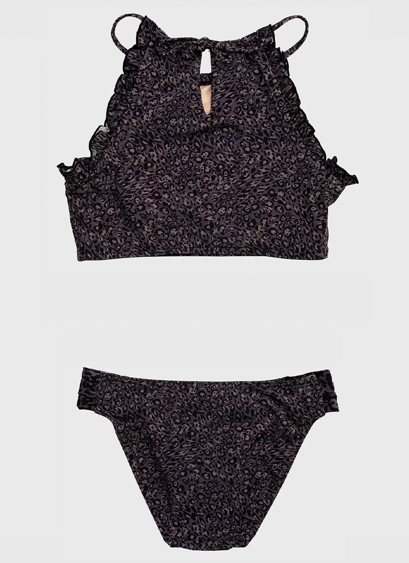 Ocelot Halter Bikini Set - Image 2